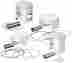 Tr-160035 102.00mm Wiseco Piston Kit-standard Bore 11.0 1 Compression 4069027