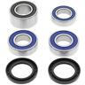 25-1657 All Balls Racing Wheel Bearing Kit Rear For Honda