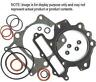 8100019 Vertex Pistons New Top End Gasket Set