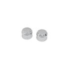 C0011-c Chrome Caps Front C0011- - Harley Davidson Axle Covingtons