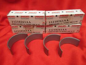 11210261aa Ducati St3 749 999 Monster 1000 Rod Half Bearings 4 Pcs New