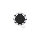 D33-0215bds Gloss Cut Specialties -machined Cover Straight - Derby Black Drag