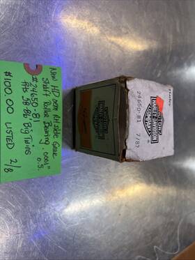 24650-81 Harley-davidson Oem Rh Side Gear Shaft Roller Bearing .0001 Inch O.s. #24650-81