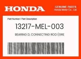 13217-mel-003 Honda Genuine Bearing D Connecting Rod Gre -
