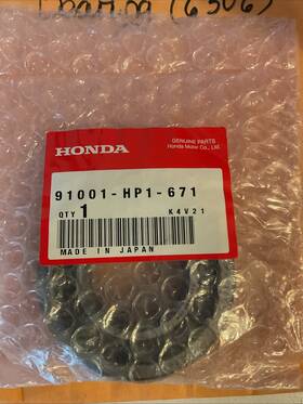 Honda 91001-hp1-671 Oem Left Crankshaft Main Bearing 04/05 Trx450r