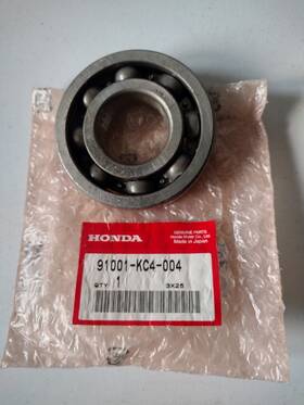 91001-kc4-004 Honda Motorcycle Radial Ball Bearing Crank - New