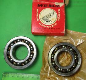 91002-259-020 Honda 250 305 Dream Ca72 Ca77 Crankshaft Bearings 2 Count Nos