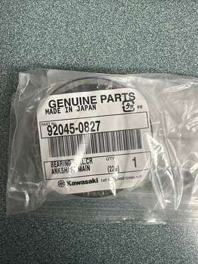 92045-0827 Kawasaki Oem Crankshaft Main Bearing Ball Beating