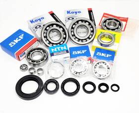 527-8587 Koyo Skf Ntn Ksm 6-c-4 Cr250 Engine Crank Shaft And Transmission Bearings Seals Kit 85-87 Japan Honda
