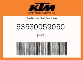 Ktm 63530059050 Genuine Pivot -