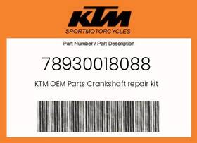 Ktm 78930018088 Genuine Crankshaft Repair Kit -
