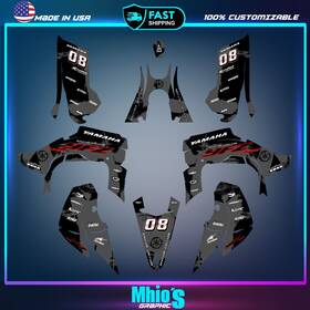 Markenlos 450r 450x Yamaha Yfz Graphics Kit 2014 2016 2018 To 2023 Decals Stickers Atv Utv