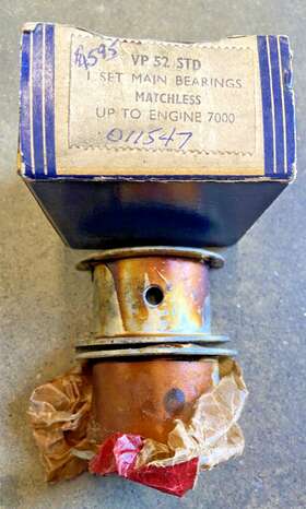 011547 Matchless Ajs 500cc 1 Set Main Bearings