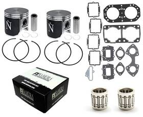 Mxg6372 Namura Top End Piston Kit 80mm For 1992-1995 Kawasaki Sxi 750