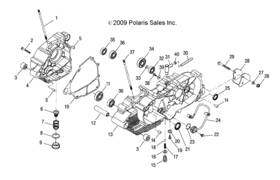0452373 Polaris 452373 Needle Bearing Genuine Oem Part Qty 1