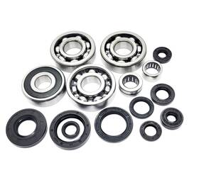 78-10025 Pro Moto 6-d-9 Rt100 Bottom End Engine Crank Shaft And Transmission Bearings Seals Kit 90-00