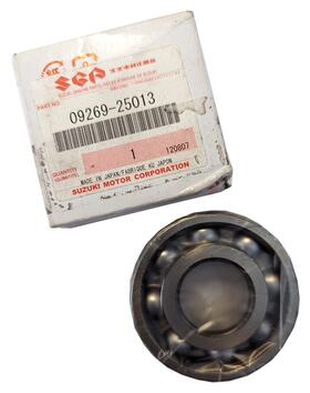 09269-25013-2 Suzuki Bearing 25x62x20.5 Oem For 1971-72 Ts125 Duster 1977-81 Ts185 Sierra