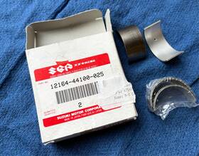 12164-44100-025 Suzuki Nos Gs450 1980-1987 Engine Crank Pin Bearings 4 Pcs