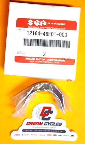 12164-46e01-0c0 Suzuki Nos Oem Brown Crank Bearing Set Dl Sv Sfv Gsx Gsf Gsxr