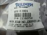 T1160750 Triumph Main Bearing Shell Grooved White Thruxton Bonneville