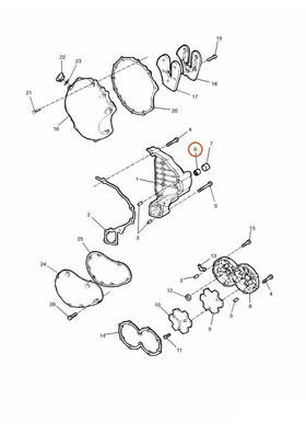 Triumph 3800041-t0301 - Needle Bearing Gearbox Lever