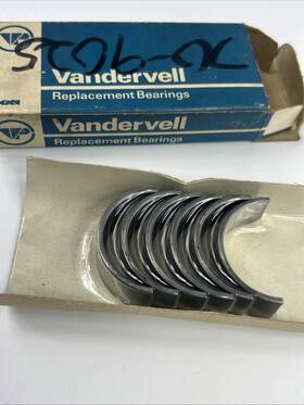 70-9025 Vandervell Triumph T150 T160 Bsa A75 Big End Shell Set 0.030 Inch U/s