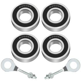 Yoxufa Yo-wb-01 Front Rear Mini Bike Wheel Bearings Replacement For Coleman 6202rs