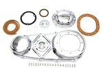 Outer Primary Cover Kit Chrome For Harley-davidson. Fixed Price $292.99.