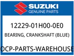 Suzuki Oem Part 12229-01H00-0E0 Bearing,crankshaft. Fixed Price $19.56.