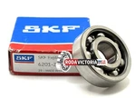 Skf 6201 Z C3 Ball Bearing, Metal Shielded One Side 12X32X10MM. Fixed Price $20.12.