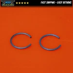 Two (2) Piston Wrist Pin Circlips For Aprilia Sport City SR50 969213. Fixed Price $8.10.