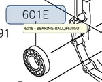 Kawasaki 1967-2020 Mule Jet Bearing Ball #6305 601B6305 New Oem. Fixed Price $26.23.