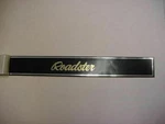 Nos Orig Harley Sportster Ironhead Roadster Front Fork Plate Cover Decal Sticker. Fixed Price $34.99.
