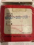 Nos Honda Ball Bearing 91007-300-008 CA200 CB750 SL100 SL90 S264D. Fixed Price $35.00.