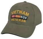 Vintage Deluxe Low Pro Military Insignia Cap 'vietnam Veteran' - Od Adjustable. Fixed Price $18.99.