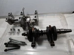 1980 CM400 Hondamatic Oem Engine Crankshaft Connecting Rod Bearing Bracket. Fixed Price $200.00.