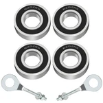 Yoxufa Front Rear Mini Bike Wheel Bearings Replacement For Coleman 6202RS. Fixed Price $15.17.