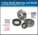 Racing Crankshaft Bearing & Seal Kit, 24-1060 RMX250 95-98. Fixed Price $132.91.