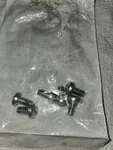 Bag Of 6 Nos Oem Harley Davidson 1/4"-20 X 1/2"POZIDRIV Pan Head Screw P/n 2337W. Fixed Price $11.95.