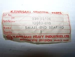 Kawasaki 13033-010 Needle Bearing-sm End. Fixed Price $7.00.