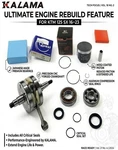 Engine Rebuild Kit For Ktm 125 Sx 16 23 Crankshaft Piston Rik Bearing Seal. Fixed Price $258.00.