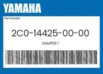 Yamaha Genuine Damper 2C0-14425-00-00. Fixed Price $8.83.
