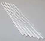 6 Pc Clear Acrylic Plexiglass Extruded Rod 1/2" Diameter 12" Length. Fixed Price $11.95.