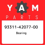 93311-42077-00 Yamaha Bearing 933114207700, New Genuine Oem Part. Fixed Price $25.84.