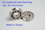 2X Crankshaft Bearing For Honda Dio Sym DD50 2T AF18E AF28 AF27 1994 Tx. Fixed Price $26.00.