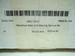 Baker Drivetrain Maindrive Gear & Bearing Service Tool Kit Harley 5-SPEED '80-UP. Fixed Price $339.99.