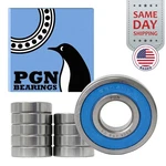 (10) 6304-2RS Premium Rubber Seal Ball Bearing C3 Emq, 20X52X15, 6304RS. Fixed Price $27.45.