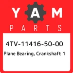 4TV-11416-50-00 Yamaha Plane Bearing, Crankshaft 4TV114165000, New Genuine Oem. Fixed Price $19.66.