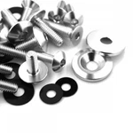 Honda VFR800 VTEC-RC46 02-13 Aluminium Fairing Bolt Kit Silver. Fixed Price $96.28.