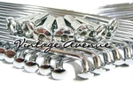 Yamaha XS1B 1970 1971 Front + Rear Wheel Chrome Spoke Set W/nipple 72PCS (a). Fixed Price $55.00.